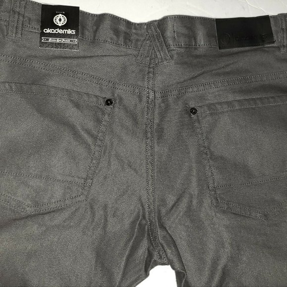 Academics Mens Slim Fit Stretch Jeans 36x32 - Picture 3 of 6